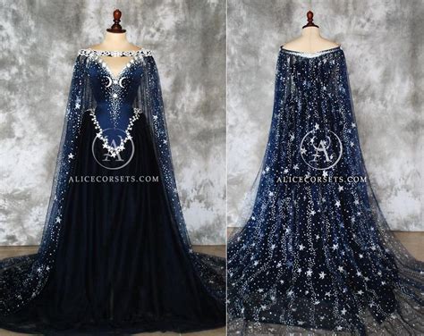 Celestial witch dress